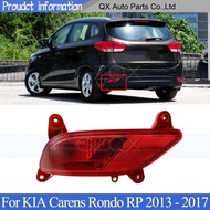 CAPQX Rear bumper Fog light For KIA Carens Rondo RP 2013-2017 Reflector light Brake Lamp Foglight Fo