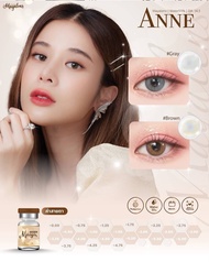 คอนแทคเลนส์ Maya/Anne(Gray,Brown) ค่าสายตา 0.00 ถึง -10.00