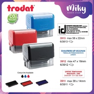 Trodat Self-inked Rubber Stamp, Trodat 3911/ 3912/ 3913. Refill Ink Pad Hight Quality Suitable for O