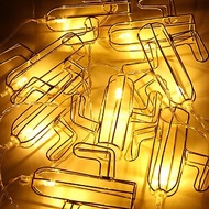 【SPICE】日本 仙人掌造型 LED燈飾條8個燈泡/條 1.7m