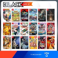 Black Game Set : Nintendo Switch Game The Best Seller 2022  รวมเกม นินเทนโดสวิทซ์  ขายดี ปี 2022 ชุด Black : Naruto , Stardew , Metroid , Go Vacation , Diofield , Rayman , Go Vacation , Dragonball Z , Captain Toad :  เลือกเกม &gt;&gt;