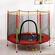 NEW✅Trampoline Children's Home Trampoline Indoor Baby Bouncing Bed Children Adult Abdominal Exercising Band Protecting W