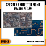 PCB Speaker Protector Mono 12-18VAC 7.3x3.9cm FR4 FR1