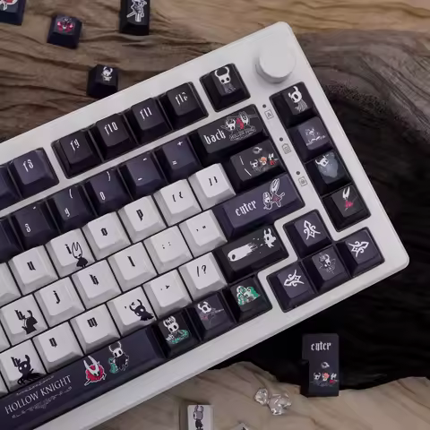 Hollow Knight Keycaps MOA Profile PBT Dye-Sub Aula F75 F99 RK100 Mechanical Keycaps Gaming Keycaps C