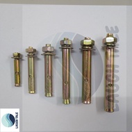 COD (PER PIECE) Dyna Bolt Expansion Bolt Fix Bolt 1/4 5/16 3/8 1/2 standard size #hardware need#wolesale price#construction need#warehouse price#good quality#factory Outlet#direct supplier