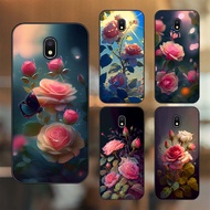 Samsung J3 Pro, J5 2017, J5 Pro, J7 Pro Case With Black Border Printed With Beautiful Rose Images