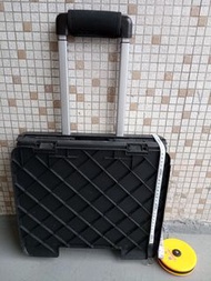 黑色摺疊式拉桿購物車Black foldable shopping trolley