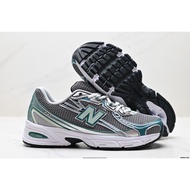 New Balance NB 740 trend Comfortable wear-resistant running shoes grey green U740NC2（Love） KHIF