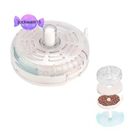ROCKWAIN11 Fish Tank Filter, Sponge Round Shape Aquarium Filter, Mini Filter Submersible Ultra Thin 