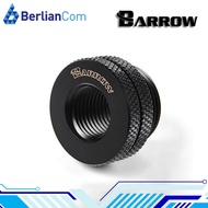 BARROW TCDZS-V1 Threaded Pass Through G1/4 FF Fitting - Black