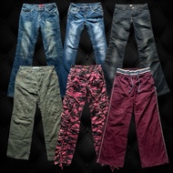 (Lot 24/03/3) Second-Hand Long Pants Including y2k skate street Work.
