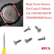 Watch Back Cover Screws For Casio G-Shock GA-110/120/150 DW-6900/5600 Series Metal Watch Tool Accessories with Screwdriver