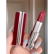 France Givenchy Givenchy Brand New Lambskin Red Velvet Lipstick Autumn Winter Limited New Style n33n