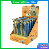 Wallace and Gromit Figure 6-Color Ballpoint Pen 0.7mm (20-Piece Set) Planner Album Pencil Case