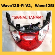 HONDA WAVE125 FI V2 TAIL LAMP ( TANAM SIGNAL ) // WAVE125 FI V2 , WAVE125I TAIL LAMP LAMPU BELAKANG MODI MODIFY