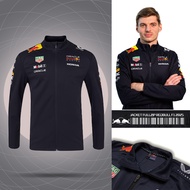 Red Bull Racing F1 Full Print Navy Jacket F1 Jacket Racing Jacket