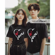 Couple Clothes for Husband and Wife, Couple T-shirts for Love Is Blind