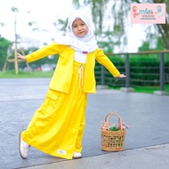 Mfm Yellow Children's Skirt Pants Children's Skirt/ Children's Long Skirt/