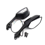 กระจกมองหลังมอเตอร์ไซค์แบบมีไฟส่องสว่าง Big Bull สำหรับตกแต่งรถ 600 800 921 450 550 600RS พร้อมไฟส่อ