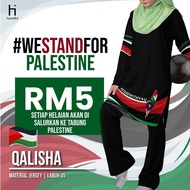 Palestine Series Muslimah Baju Israel Free Palestine J2026ersey Muslimah Microfibre Baju Muslimah Pa