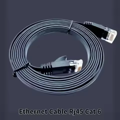 RJ45 Cat 6 Ethernet Cables 10 metros 15m 20m 30m RJ 45 Networking Cable Cat6 Cabo De Rede Flat Lan W