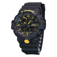 [Creationwatches] Casio G-Shock Caution Yellow Analog Digital Resin Strap Black Dial Quartz GA-700CY-1A 200M Mens Watch