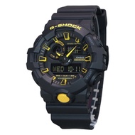 [Creationwatches] Casio G-Shock Caution Yellow Analog Digital Resin Strap Black Dial Quartz GA-700CY