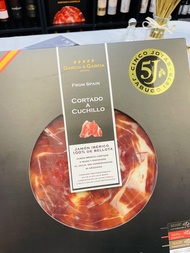 Gold Label 5J Ham Iberian Ham Slices 55-60g Black Pig Hind Leg Ham Fermented 60 Months Table Tennis