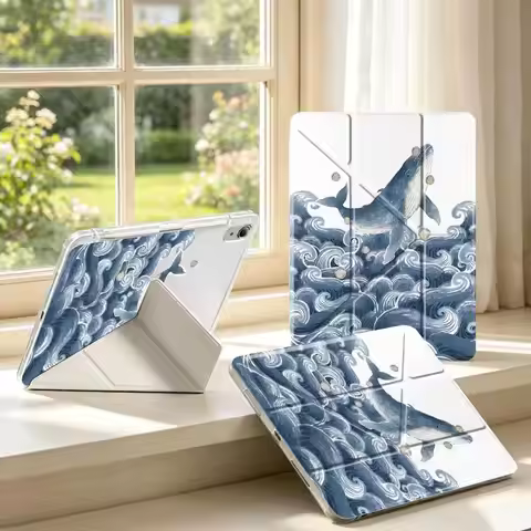 With Pen Slot Cover Tablet Case For Samsung Galaxy Tab S8 A8 A11 A9 Plus S9 Plus S10 Lite S7 FE Wave