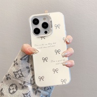 Casing iPhone 11 12 13 14 15 16 17 Pro Max Bow Suitable  Case For iPhone 13PM,16PM,15PM,14PM,12PM