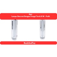 What is a Emergency Light with Torch Function 8W - White