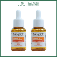 Serum Balance Active Formula Làm Sáng Da Mờ Thâm 30ml Vitamin C Brightening Serum Glow & Radiance Ha