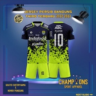 PERS1IB B4ANDUNG TH1RD 2022-2023 SHORT JERSEY, Free custom name and number for adults & children