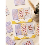 3pcs set Bible verse Faith-inspired Magnetic bookmarks