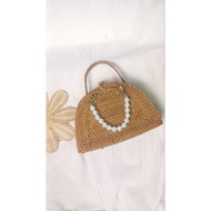 Homey Rattan | MELDA RATTAN BAG| Rattan Bag | Rattan bag crafts | Genuine Lombok rattan Taa