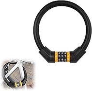 Upgrade Combination Bike Cable Lock - 5 Digit, Long Coiled Security Resettable Cable Lock, Anti-Thef