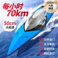 遙控船大馬力水上大型高速快艇充電動可下水兒童男孩輪船模型玩具