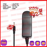 [ ZHANG TECHNOLOGY ] 12V 12V 2A 2 ADAPTOR a Original