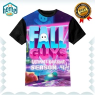 Games 3D fall guys Kids T-shirts
