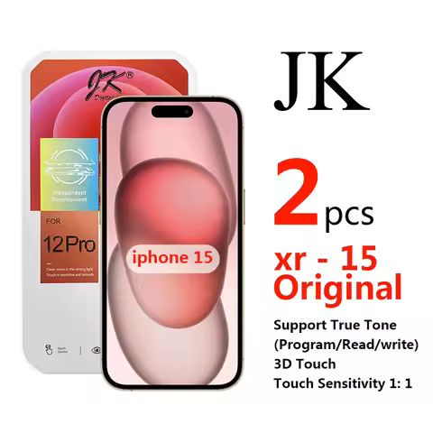 2PCS JK incell LCD original Display For iPhone X XR Xs 11 12 13 15 12Pro 11pro Max 14 Touch Screen D