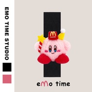 Original Emo Birthday Star Kirby Car Safety Belt Shoulder Cover Universal Vehicle Interior Accessori