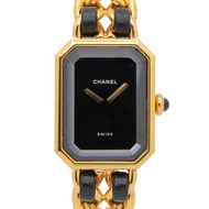 【二手】香奈兒 (Chanel) CHANEL 腕錶 Premiere M H0001 黑色鍍金皮革 Premiere M 女士腕錶 A