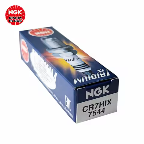 NGK Motorcycle Iridium alloy spark plug CR7HIX 7544 Suitable for Zongshen/Longxin/New Continent Hond