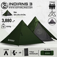 K2 INDIANS3 เต็นท์ทรงกระโจม 3P