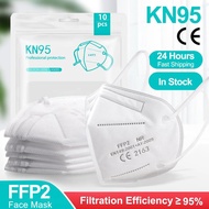 5 Layer FFP2 Mascarillas CE KN95 Masks Mascarillas Approved Hygienic Reusable KN95 Respirator Mouth 