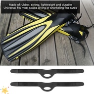 IRTJIFSSX Swimming Fin Strap, Elastic Adjustable Flippers Fin Strap, Durable Rubber Fin Flippers Str