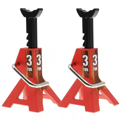 1/10 RC Car Simulation Jack Stands Lifting Mini 3 Ton Metal Jack Stand For 1:10 Scale RC Crawler Car