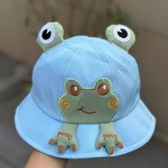 Baby hat (6 months - 4 years old), beautiful soft and fashionable Baby Frog children's hat (Real pho