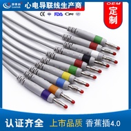 Compatible with Schiller Schiller  AT60 AT104 CS100 Integrated12ECG machine lead wires