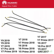สัญญาณ Wifi สายเคเบิลเชื่อมต่อร่วมแกนแบบยืดหยุ่นสำหรับ HuaWei Y9 Y7 Y6 Pro Y5 Prime 2019 2018 GR5 2017เสาอากาศอะไหล่ซ่อม